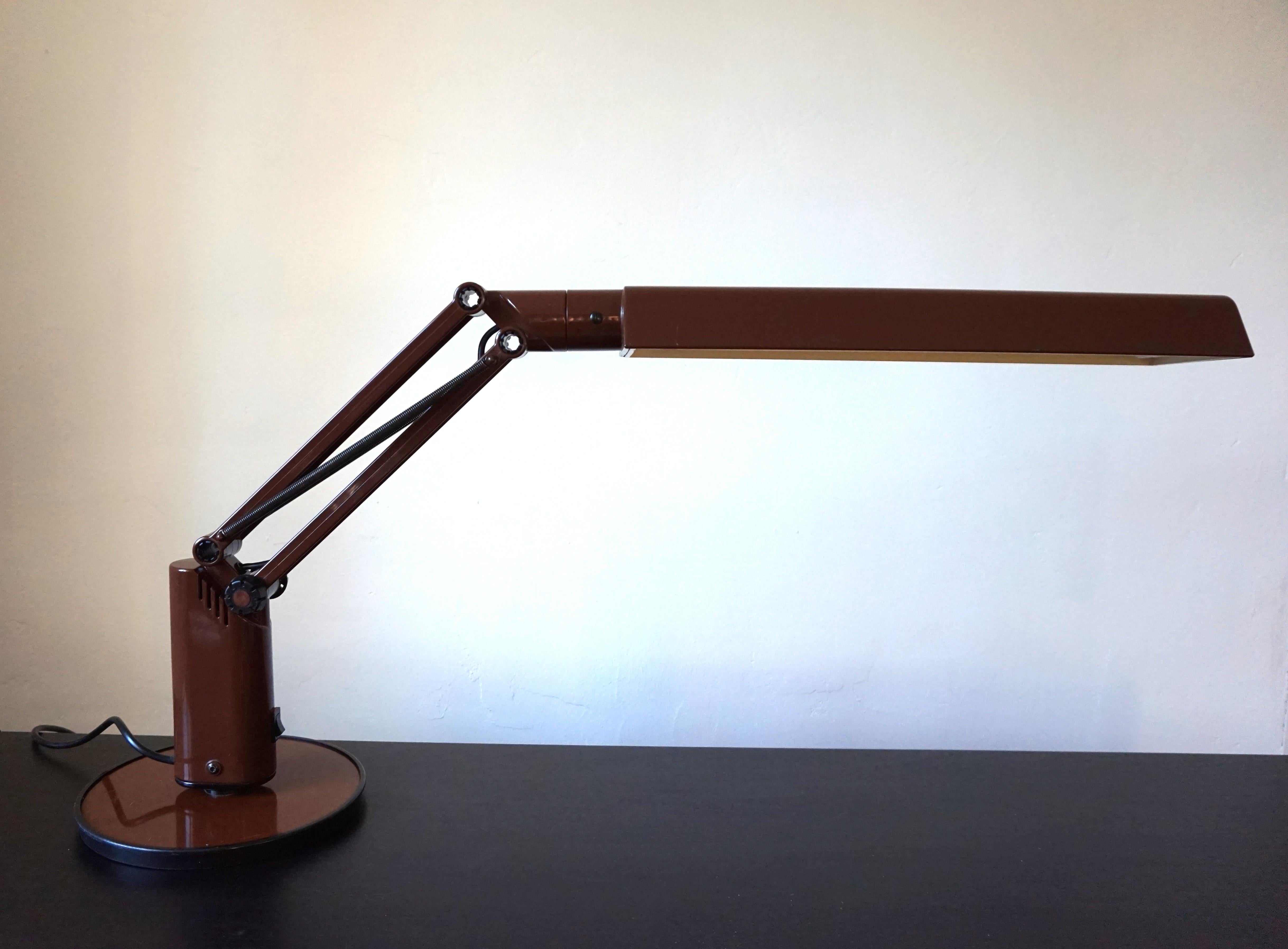 Late 20th Century Fagerhults Lucifer table lamp by A&E Design, 1970