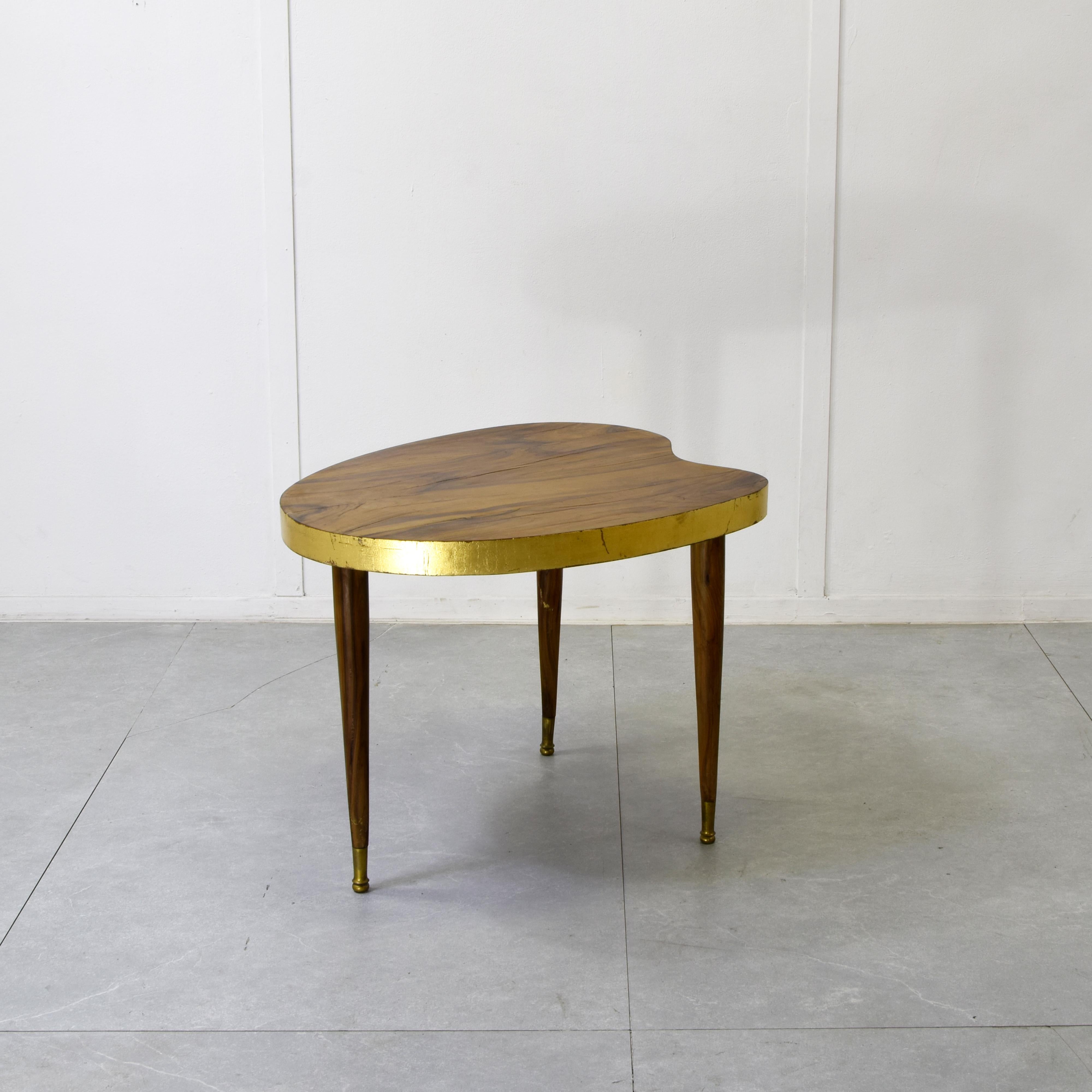 'Fagiolo' coffee table, Italian production 1960s In Good Condition For Sale In bari, IT