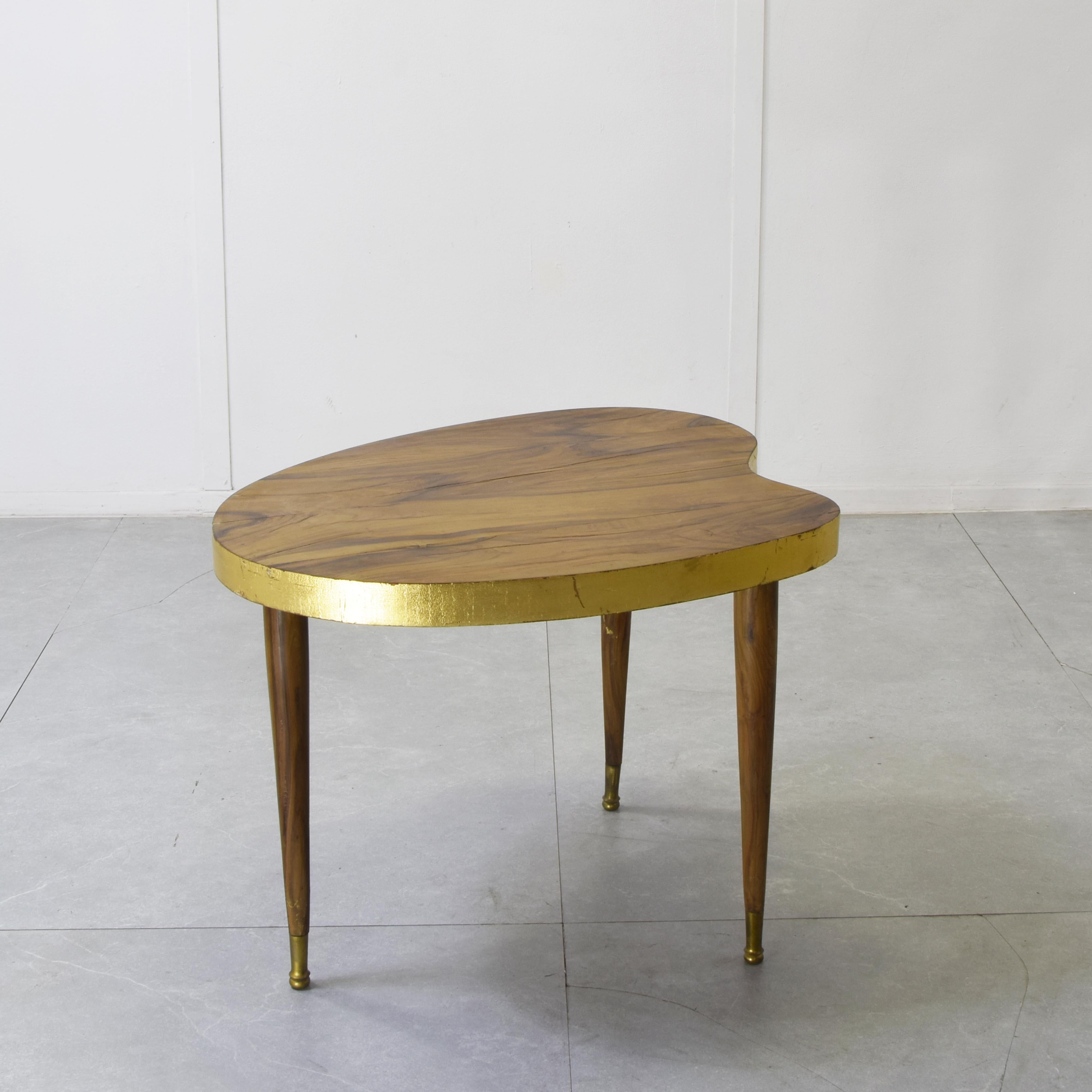 'Fagiolo' coffee table, Italian production 1960s For Sale 1