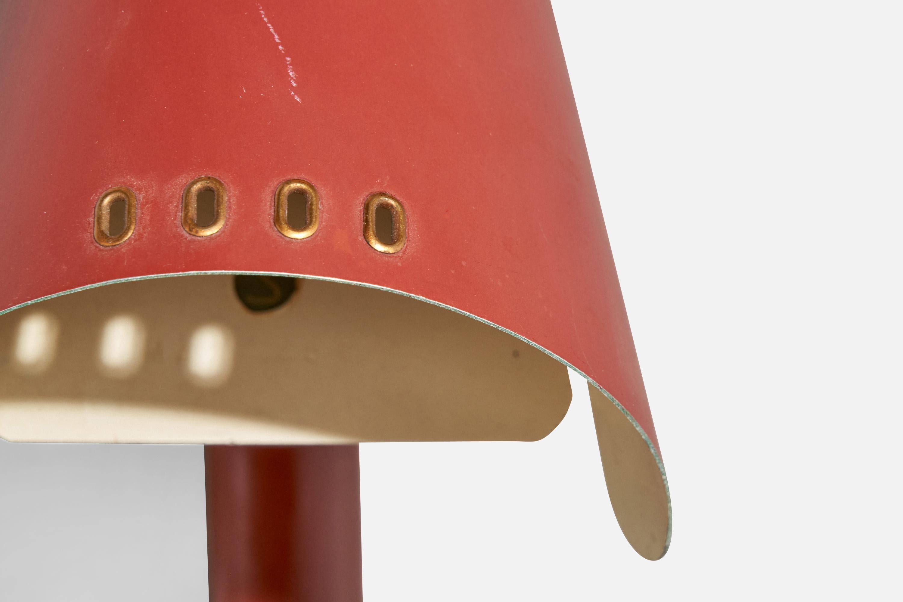 Fåglavik, Wall Light, Brass, Metal, Sweden, 1950s For Sale 4