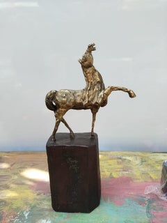 Incredibile scultura originale in bronzo di Fahri Aldin. Edizione limitata di un nuovo straordinario lavoro