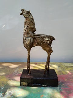 Erstaunliche Original Fahri Aldin Bronze-Skulptur. Limitierte Auflage &New Work