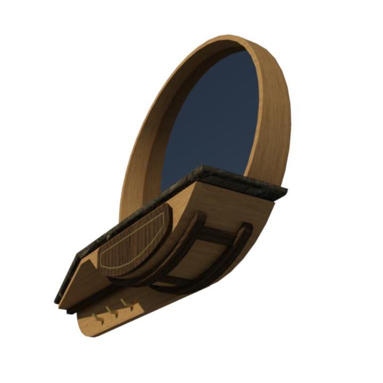 This elegant and unique crafted Entryway Mirror, from the 