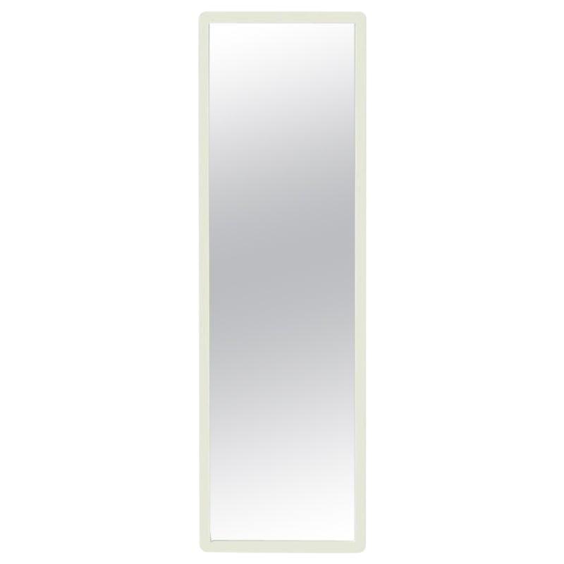 Wood Large Mirror M03 Wide Size, Contemporary Lacquer White Handcrafted in Italy For Sale