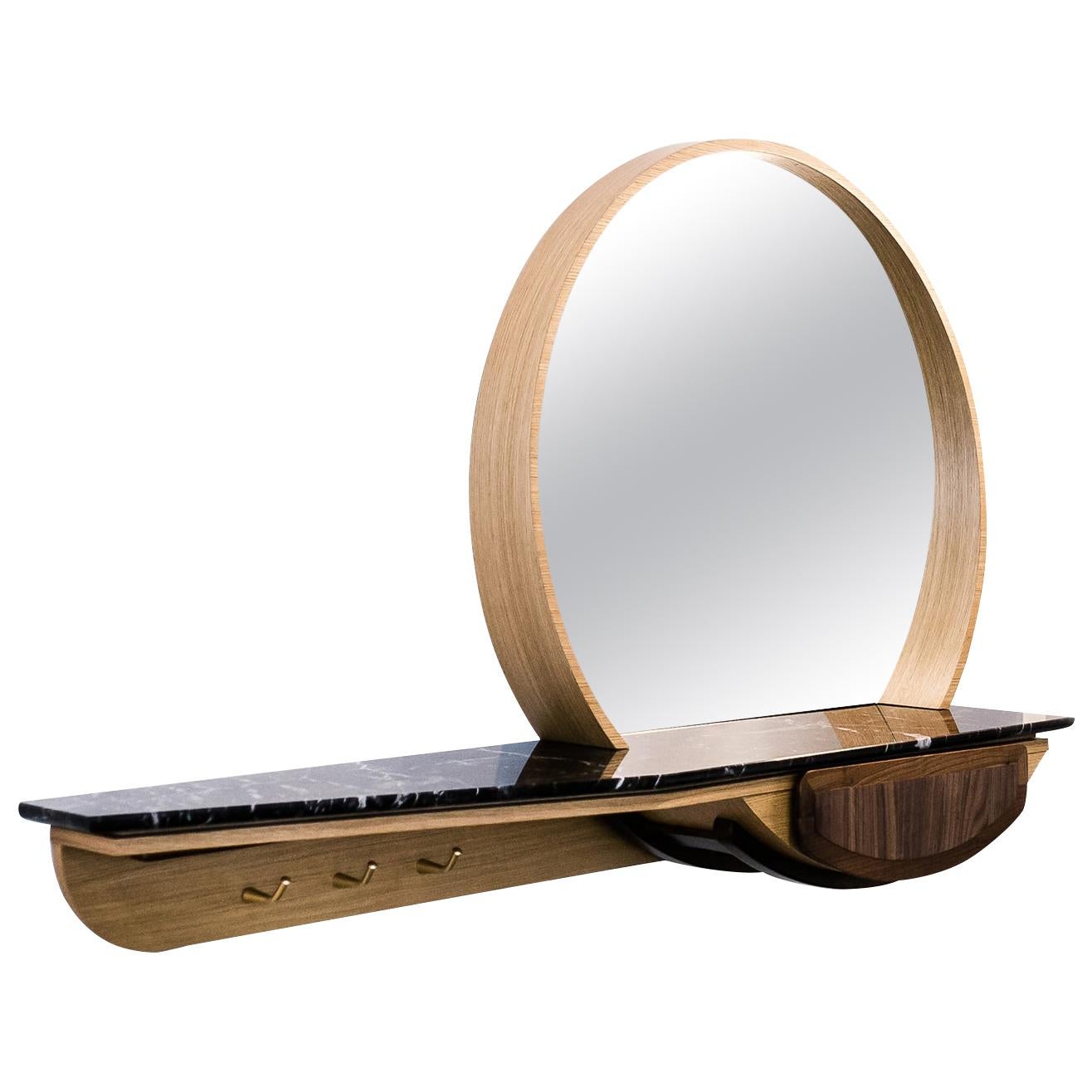 Fai M01 Entryway Wall Mirror Dark