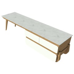 Fai M02 Bench with 3 Drawers