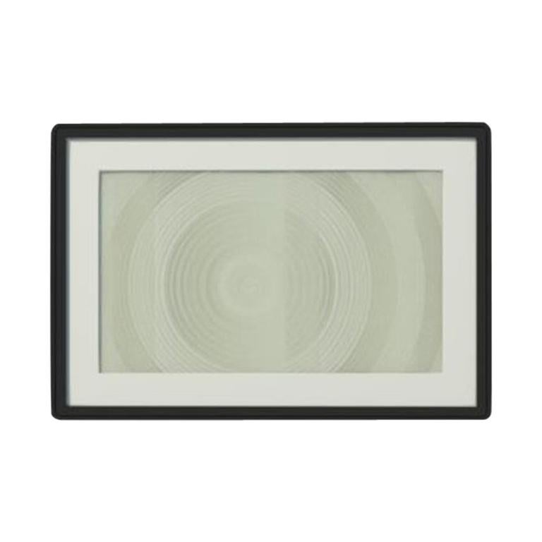 Wood Picture Frame M04A2 Contemporary Lacquer Black Custom Sizes Made in Italy For Sale at