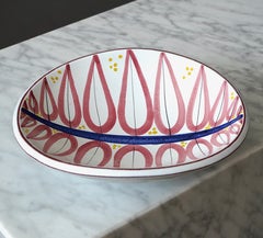 Faience Bowl by Stig Lindberg for Gustavsberg Studio, Sweden, 1950s