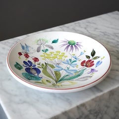 Ciotola in maiolica di Stig Lindberg per Gustavsberg Studio, Svezia, anni '50