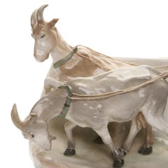 Figura de loza «Pastorita», República Checa, de Amphora, década de 1920