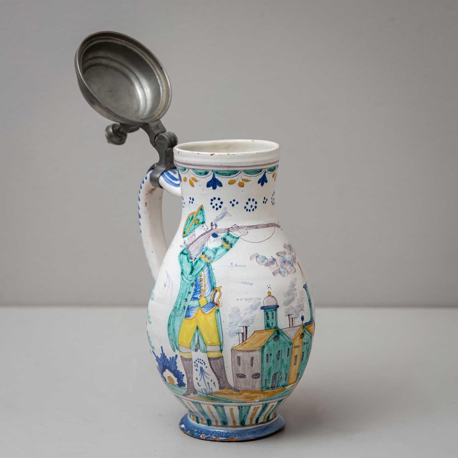 Faience Jug, late 18th Century 5