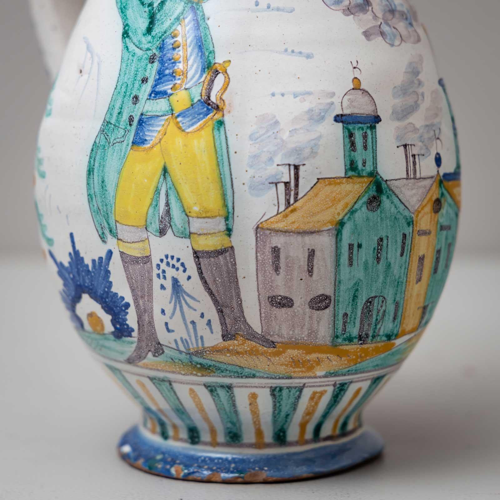 Faience Jug, late 18th Century 1