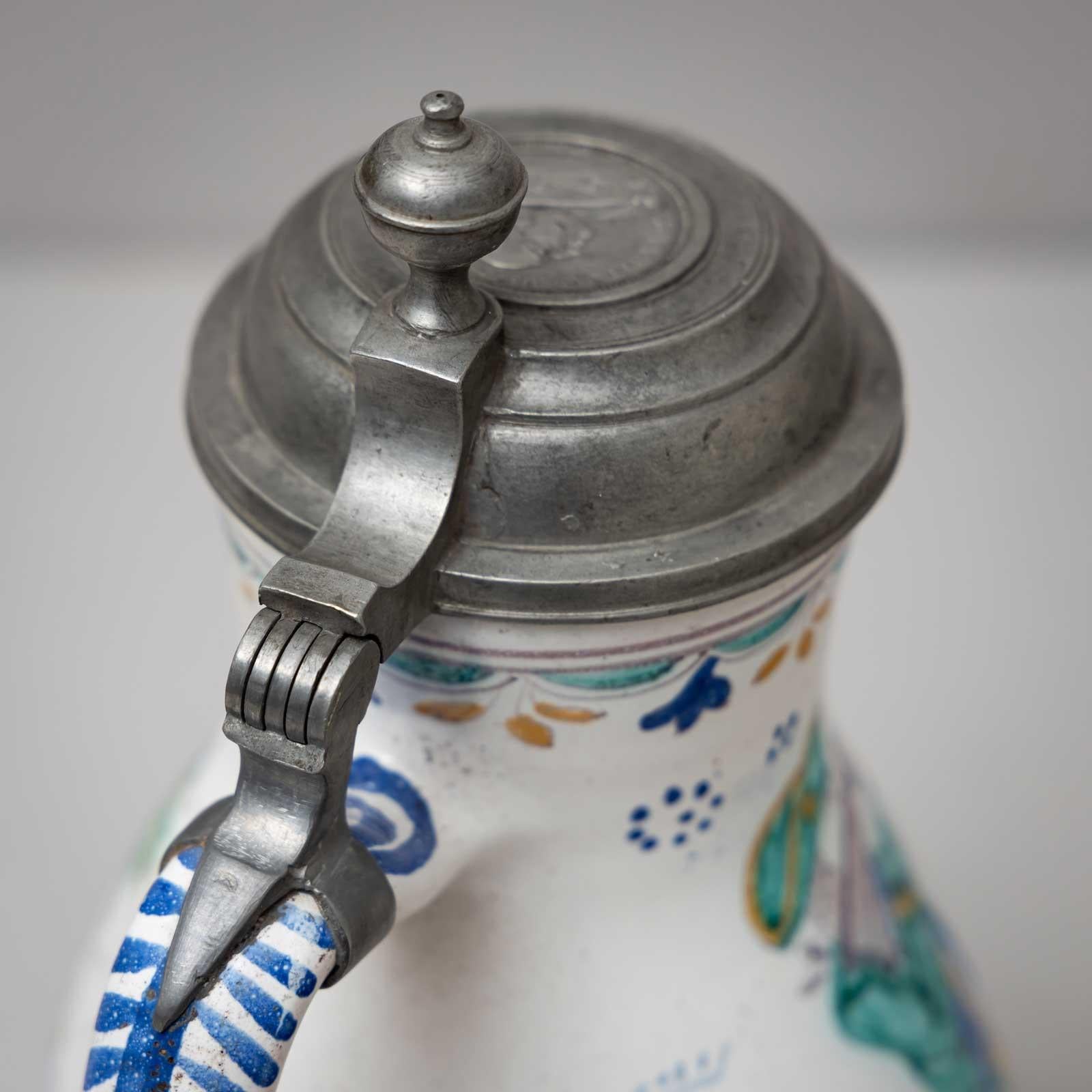 Faience Jug, late 18th Century 3