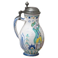 Faience Jug, late 18th Century