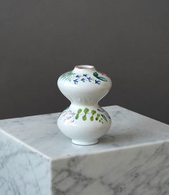 Fayence-Vase von Stig Lindberg für Gustavsberg Studio, Schweden, 1940er Jahre