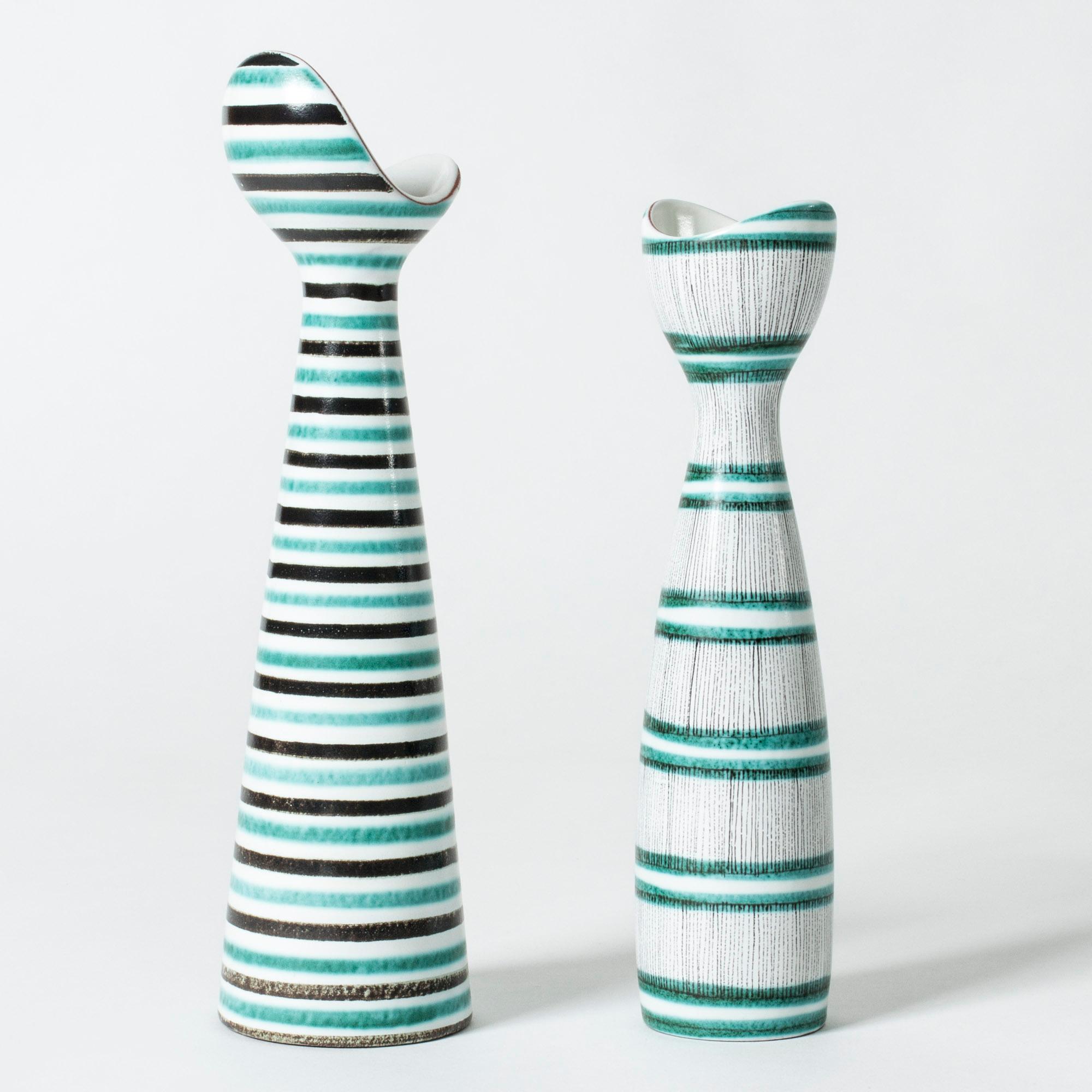 Faience Vase by Stig Lindberg for Gustavsberg, Sweden, 1950s 4