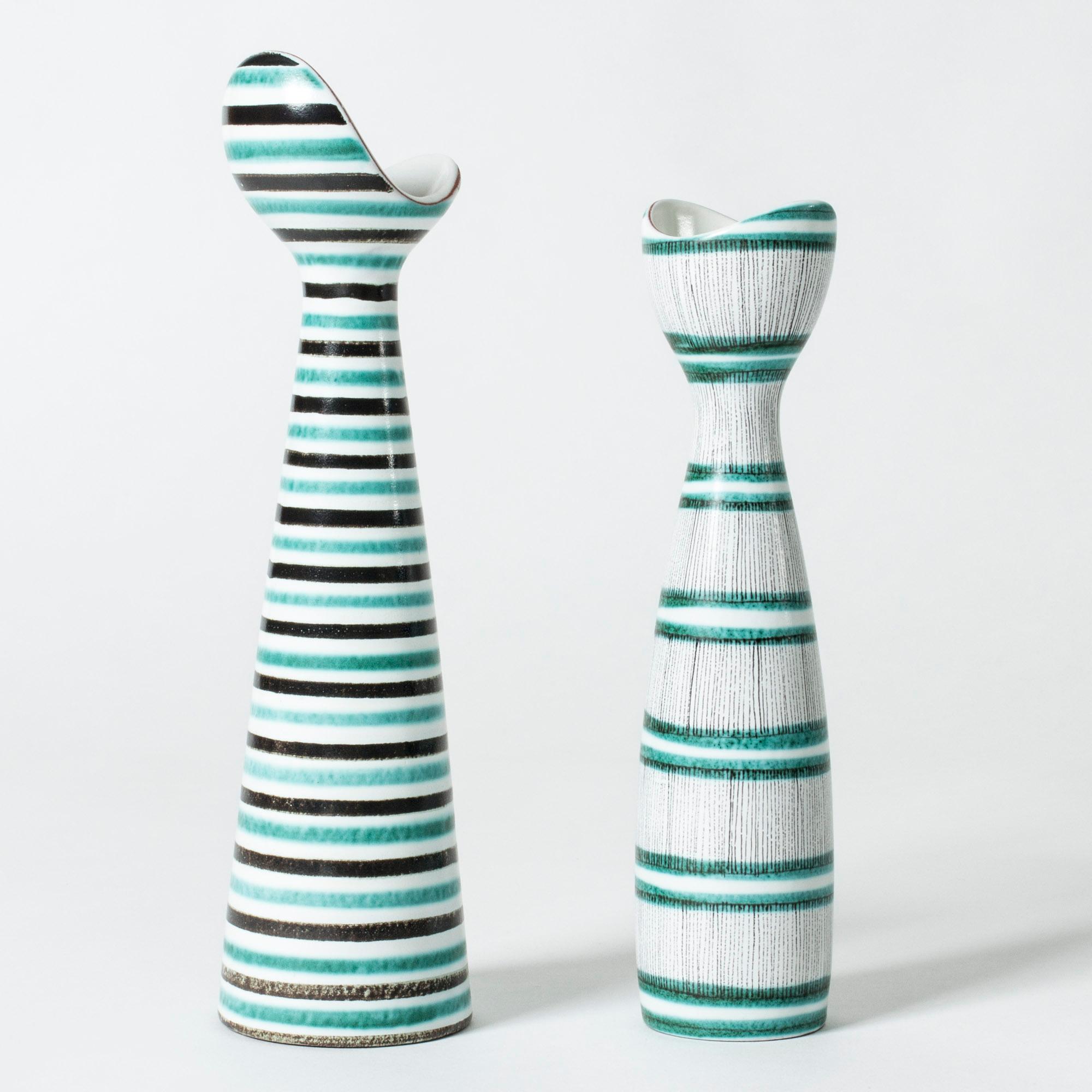 Faience Vase by Stig Lindberg for Gustavsberg, Sweden, 1950s 4