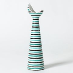 Faience Vase by Stig Lindberg for Gustavsberg, Sweden, 1950s