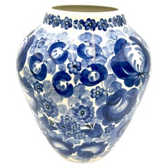 Faience Vase, Włocławek, Poland, 1960s