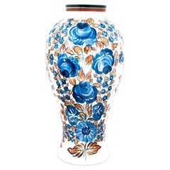 Faience Vase, Włocławek, Poland, 1960s