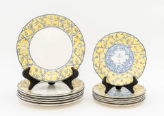 Faiencerie de Gien "Baladins" Plate Service for Six