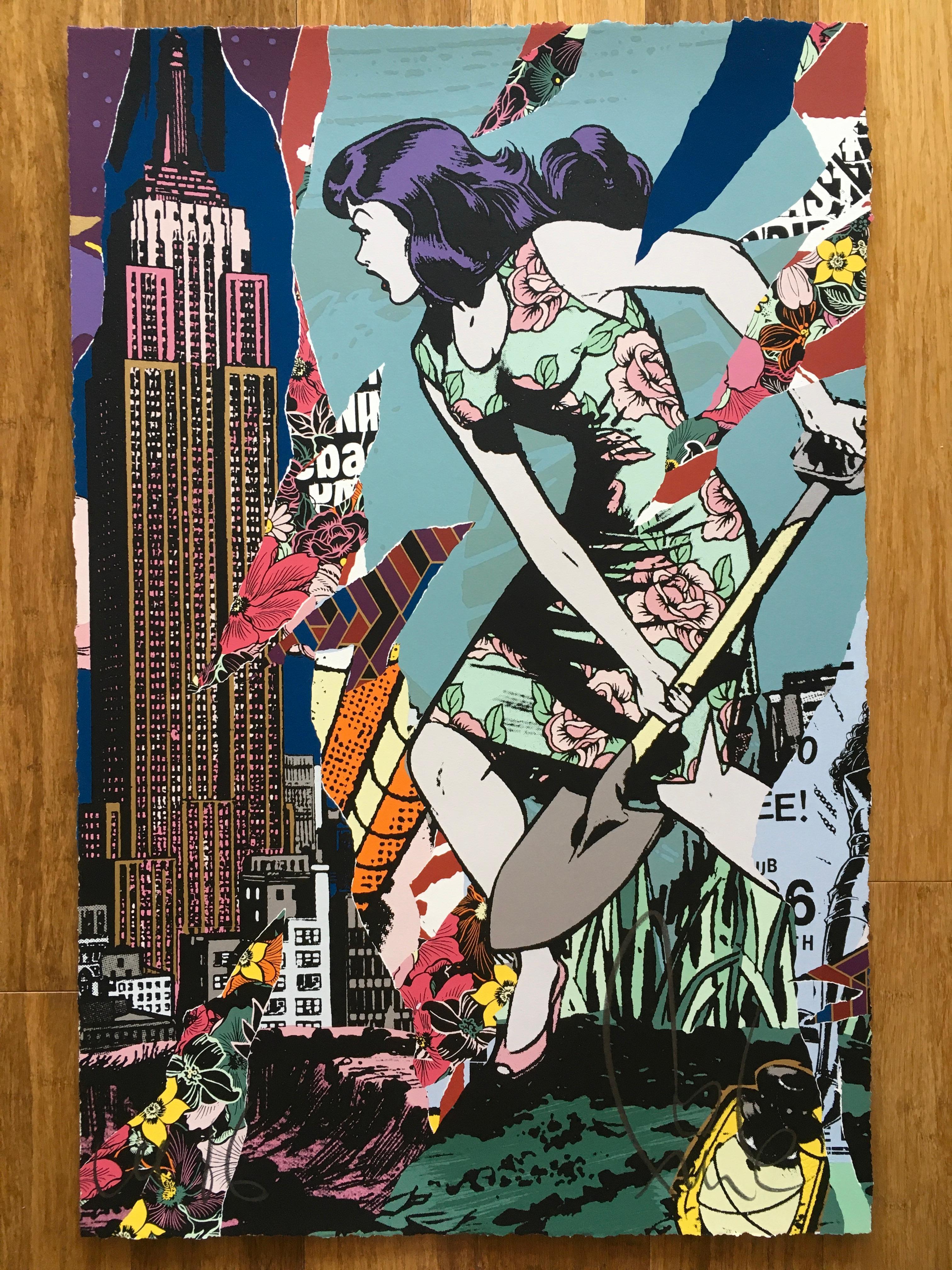 Faile Figurative Print - "Bad Seeds" 24 Color Silkscreen Print, Limited Edition, SSYM Series