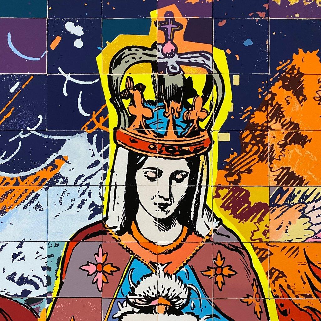 Faile - FAILE - ¡NOCHES DE HOLLYWOOD! Enorme Pop Art Arte urbano Pin-Up ...