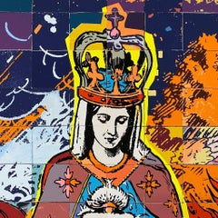 FAILE - HOLLYWOOD NIGHTS! Huge Pop Art Urban art Pin-Up Design American