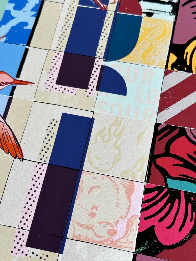 FAILE - RISING Huge Pop Art Urban art Design Emerging Artists American Phoenix For Sale 1