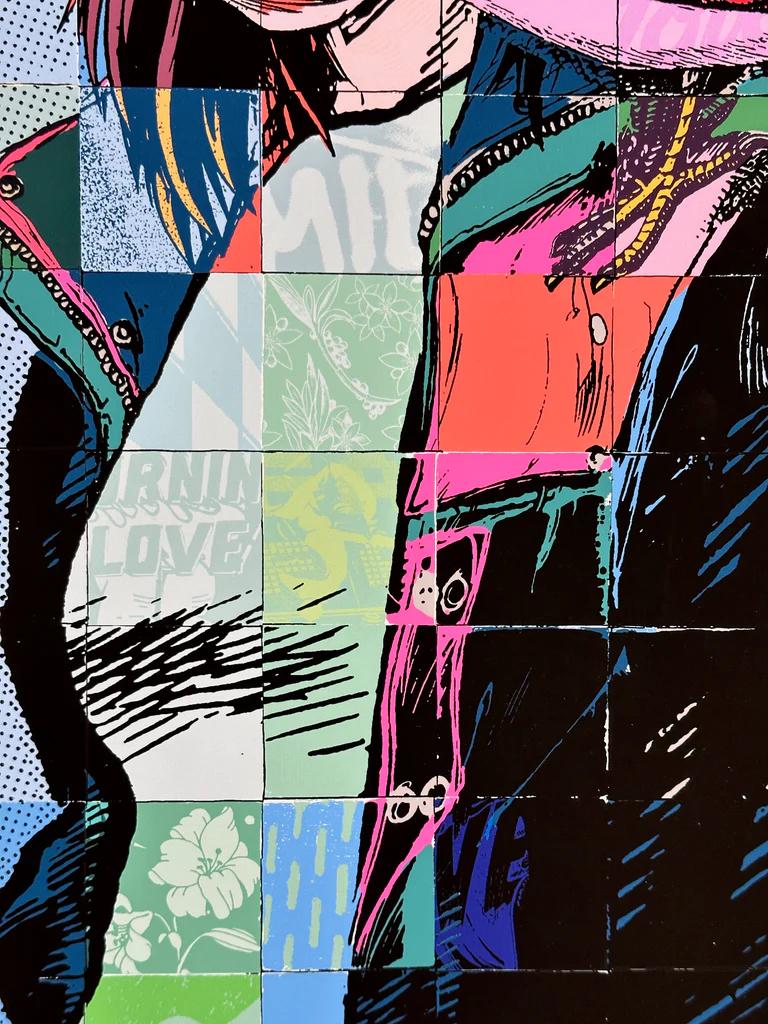 FAILE - RISING Huge Pop Art Urban art Design Emerging Artists American Phoenix For Sale 3