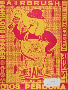FAILE : SECRET SEAS - Sérigraphie et sérigraphie acryliques peintes à la main. Pop Art, art urbain