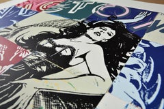 FAILE: Visions Victoire - Huge Screen print signed/numbered Pop Art, Street art