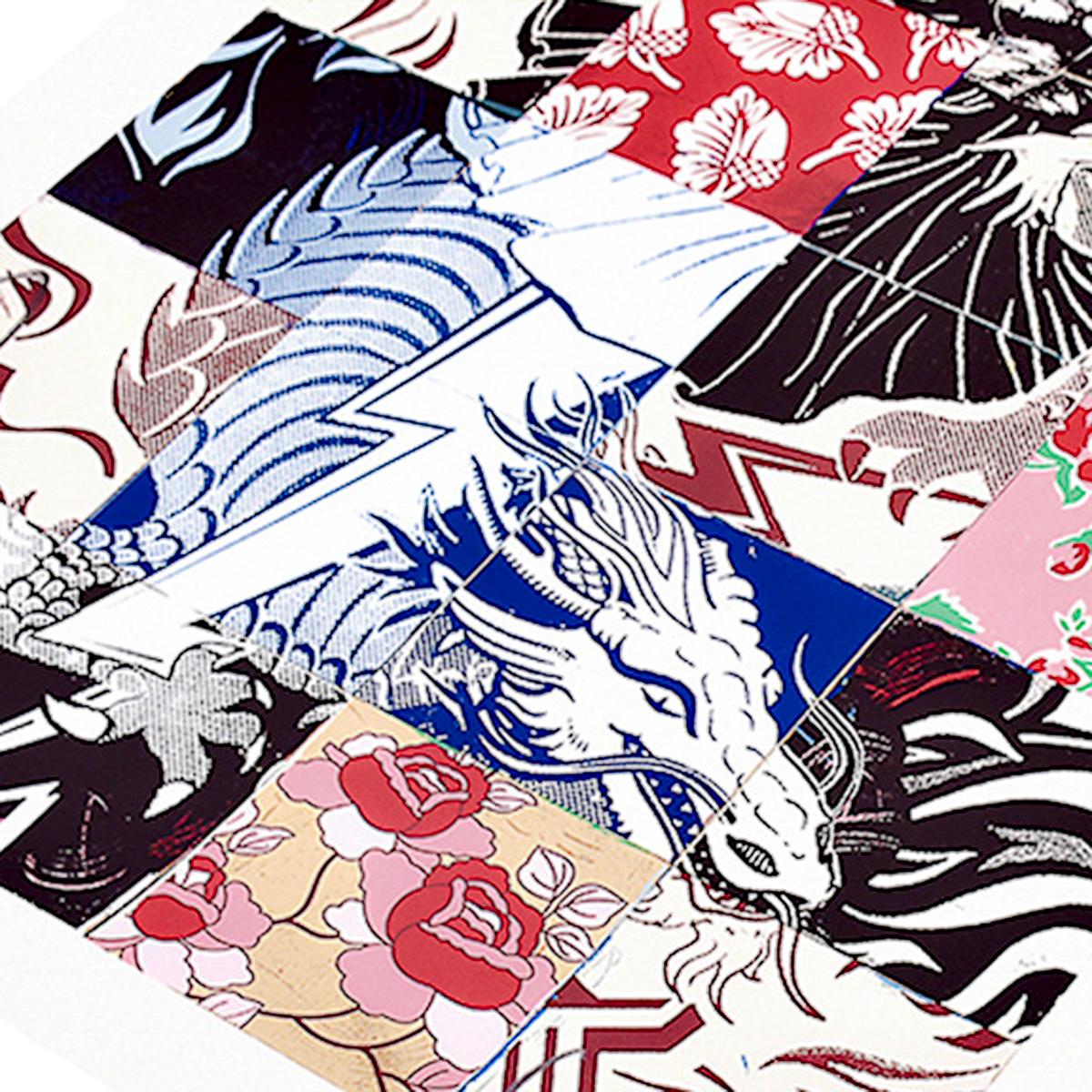 This gorgeous Image is based on a painting originally created by Faile during their collaboration with the New York City Ballet.
Released in 2017.
Limited edition of only 300.
Hand signed by Faile and numbered. It is also stamped and embossed by the