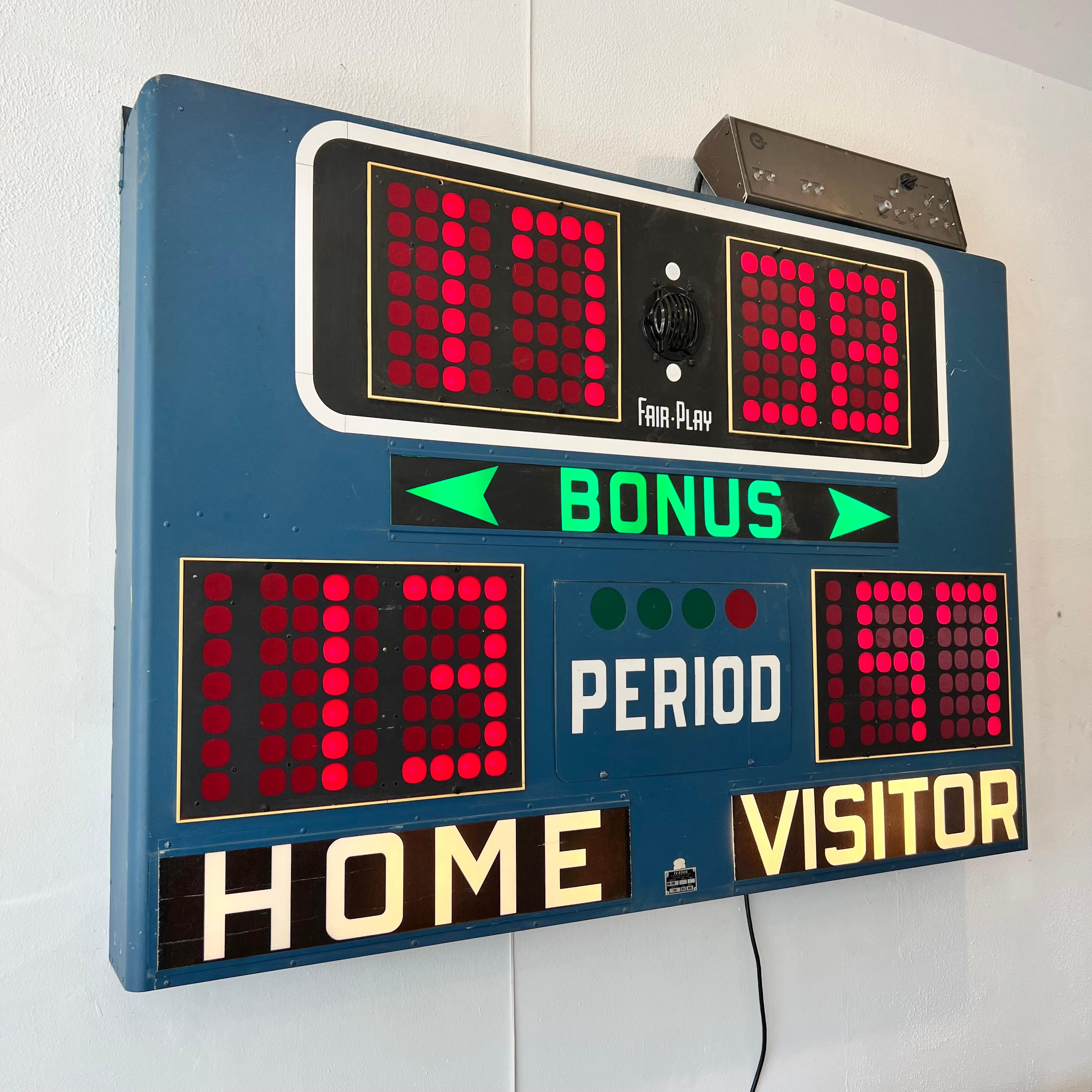 vintage scoreboards