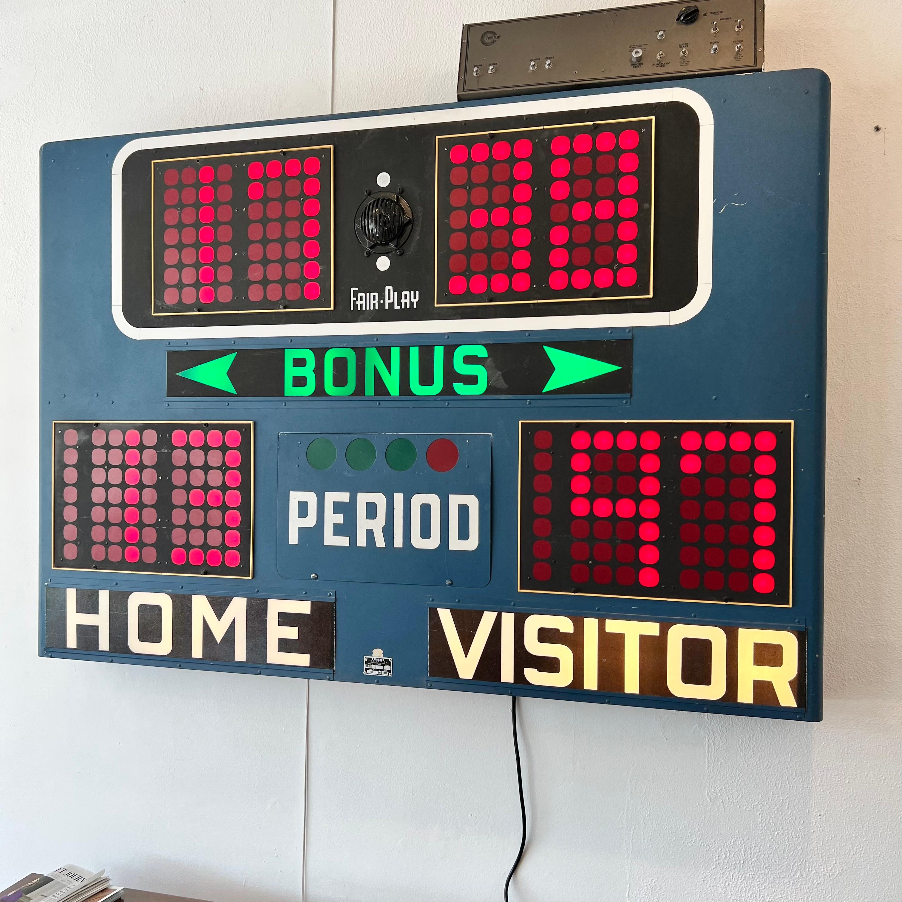 vintage scoreboard for sale