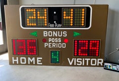 Fair Play 1970s Basketball Scoreboard