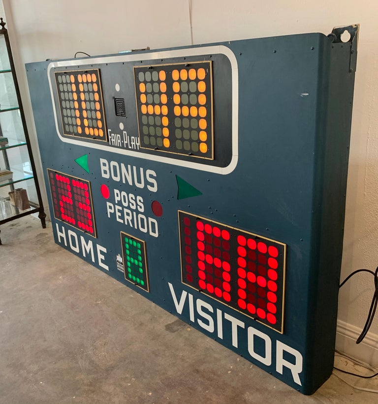 Fair Play 1970s Basketball Scoreboards at 1stDibs vintage basketball