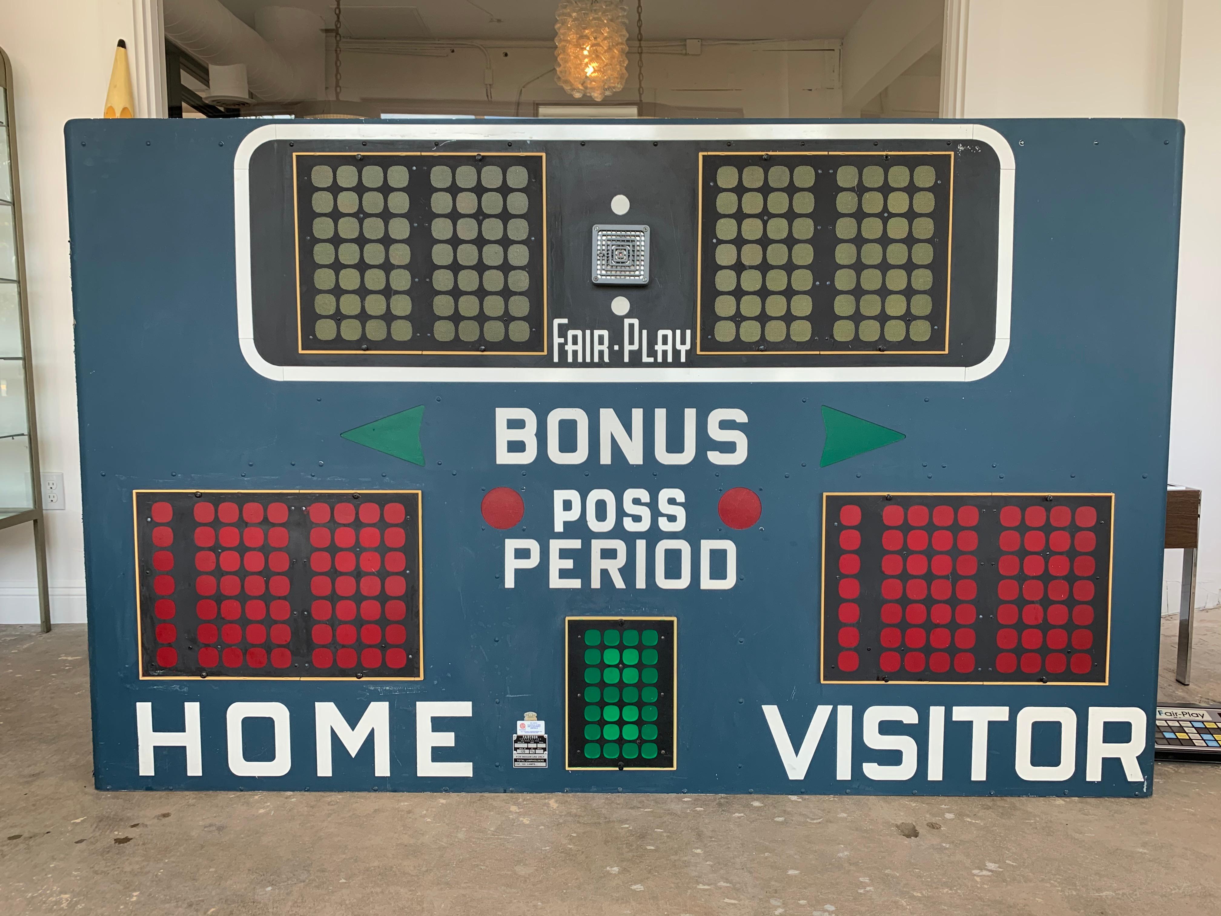 vintage scoreboards