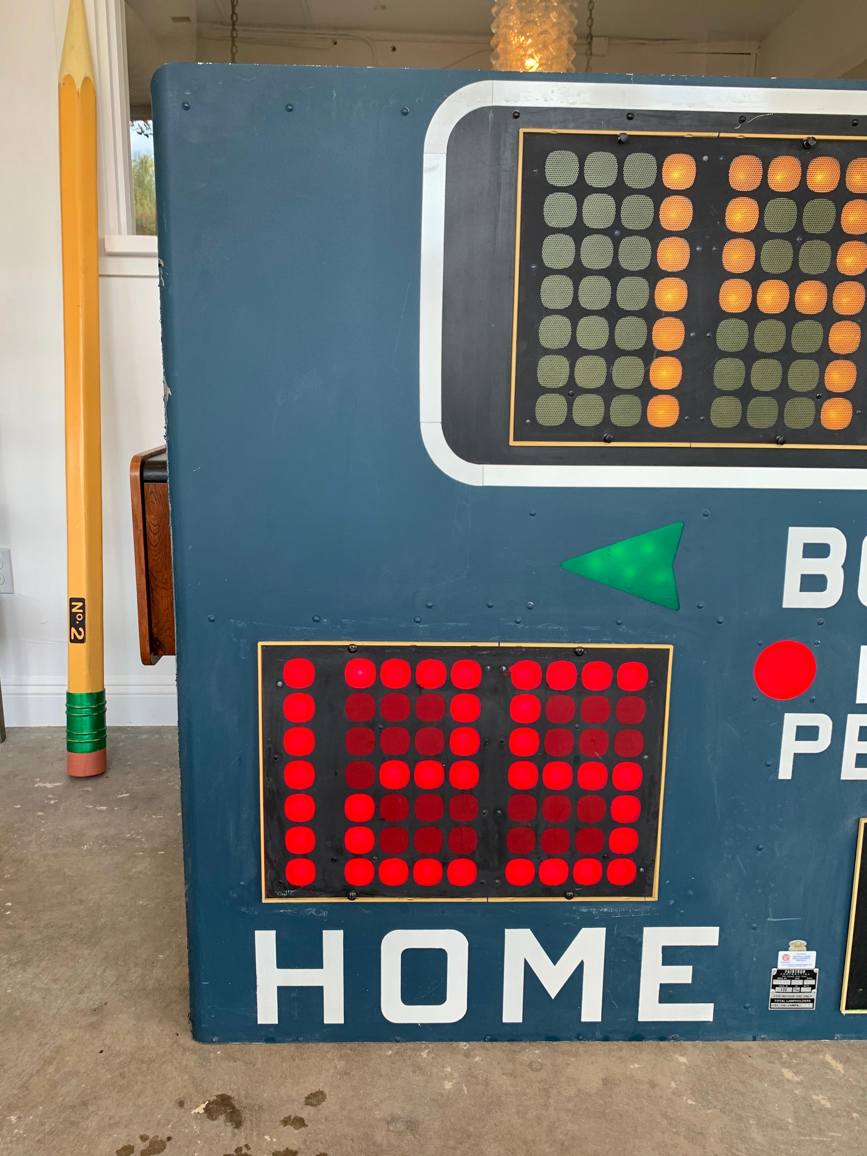 vintage scoreboard for sale