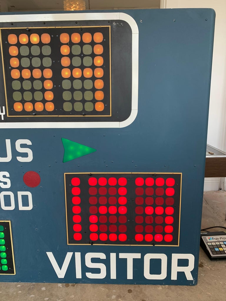 Fair Play 1970s Basketball Scoreboards at 1stDibs vintage basketball