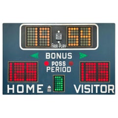 Used Fair Play 1970s Basketball Scoreboards