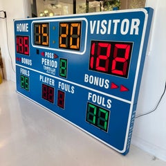 Tabellone da basket Fair Play, anni '80, USA