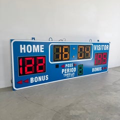 Fair Play Basketball Scoreboard, 1980s USA