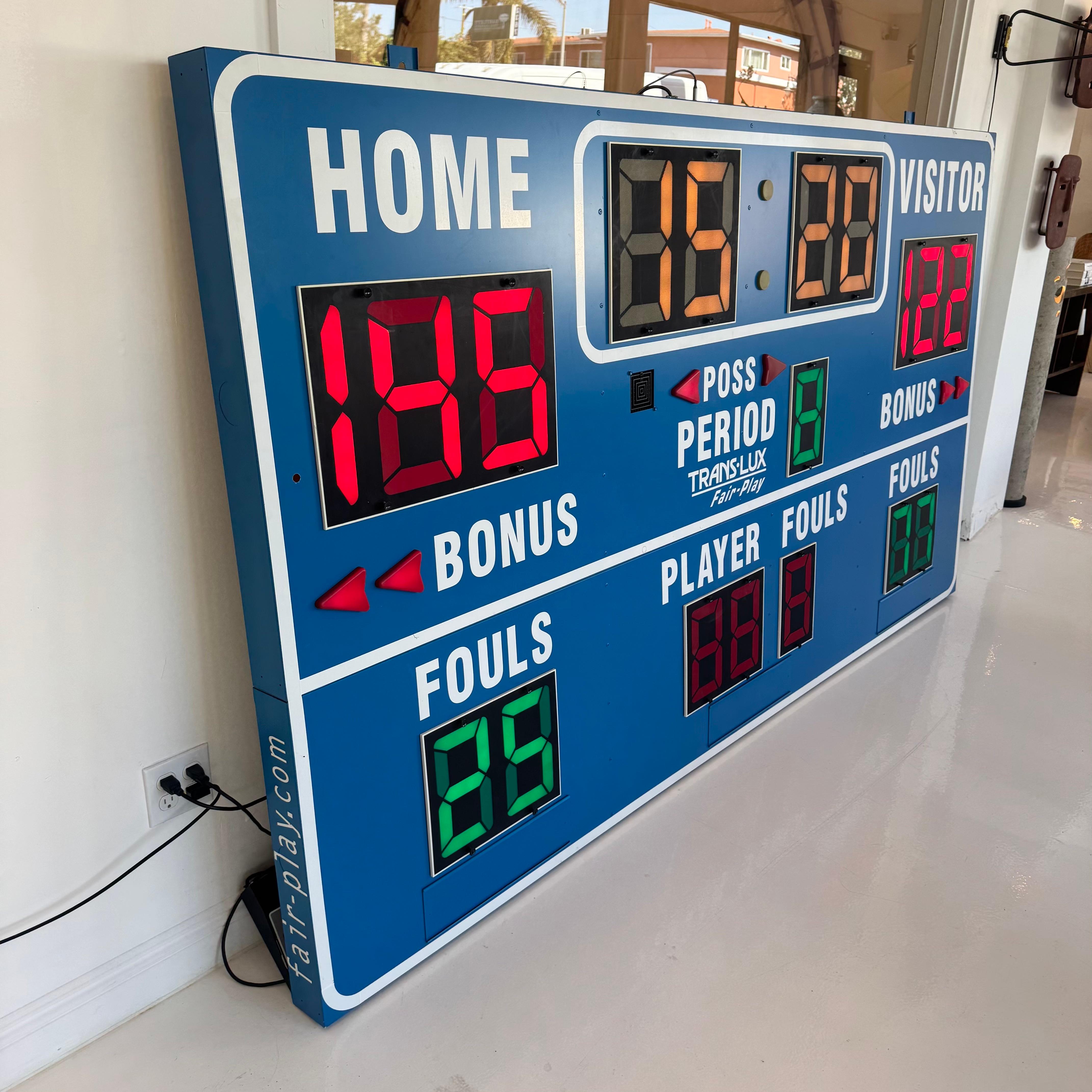 Marcador de baloncesto Fair Play, años 80 EE.UU. en venta 2
