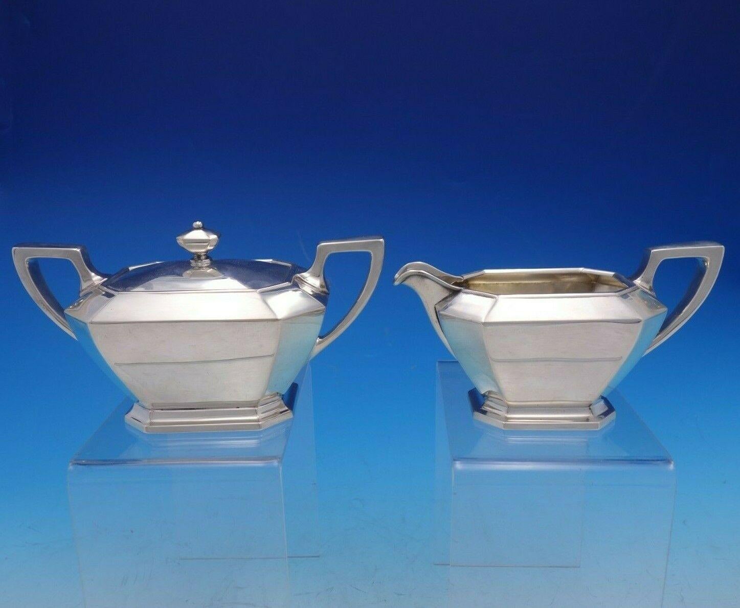 Fairfax by Durgin-Gorham Sterling Silver Tea Set 6-Piece Antique 2