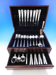 Fairfax by Gorham Sterling Silver Flatware Set 8 Service 53 Pieces Place Size