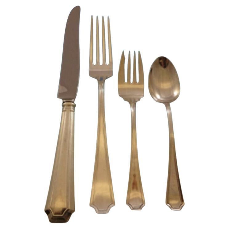 Fairfax by Gorham Sterling Silver Flatware Set for 12 Dinner Size 60 Pcs