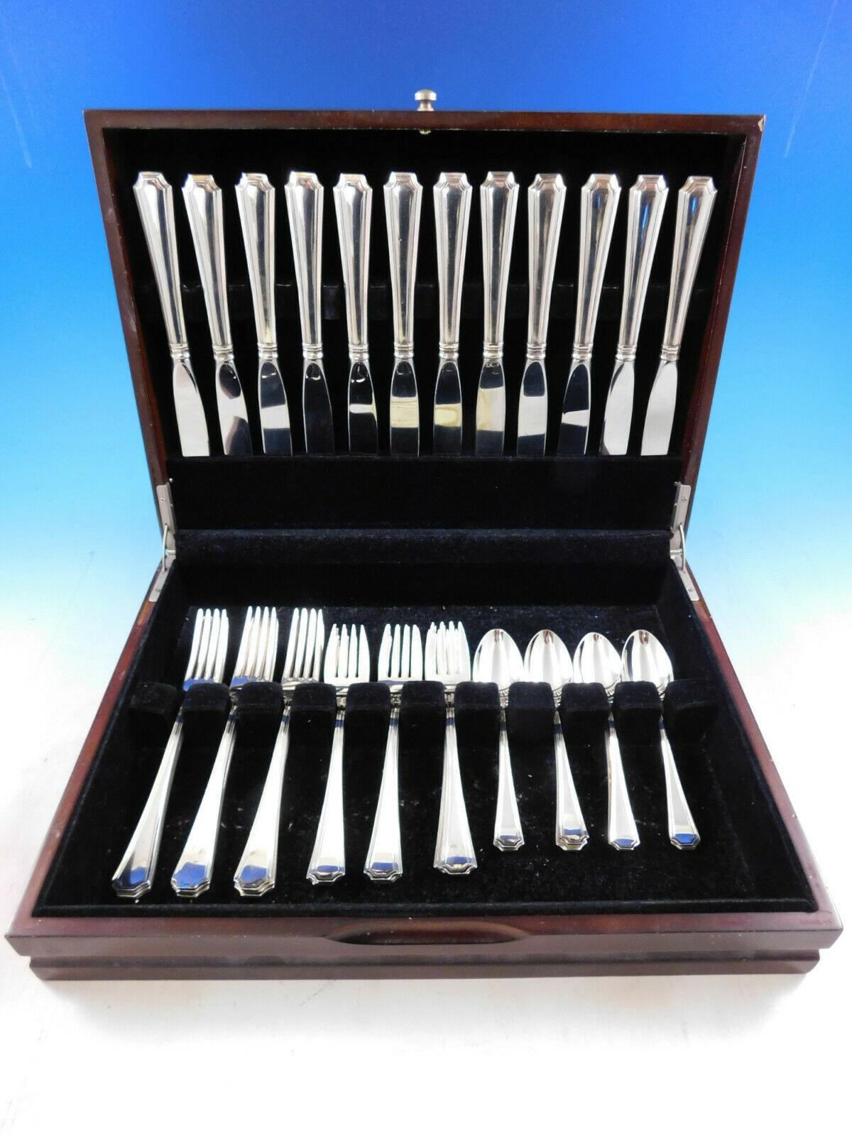 Embodying the spirit of casual luxury, Fairfax has a sterling design that never goes out of style. As timely today as when it was first introduced in 1910, this design is influenced by the crisp, molded lines and classic simplicity of the Sheraton