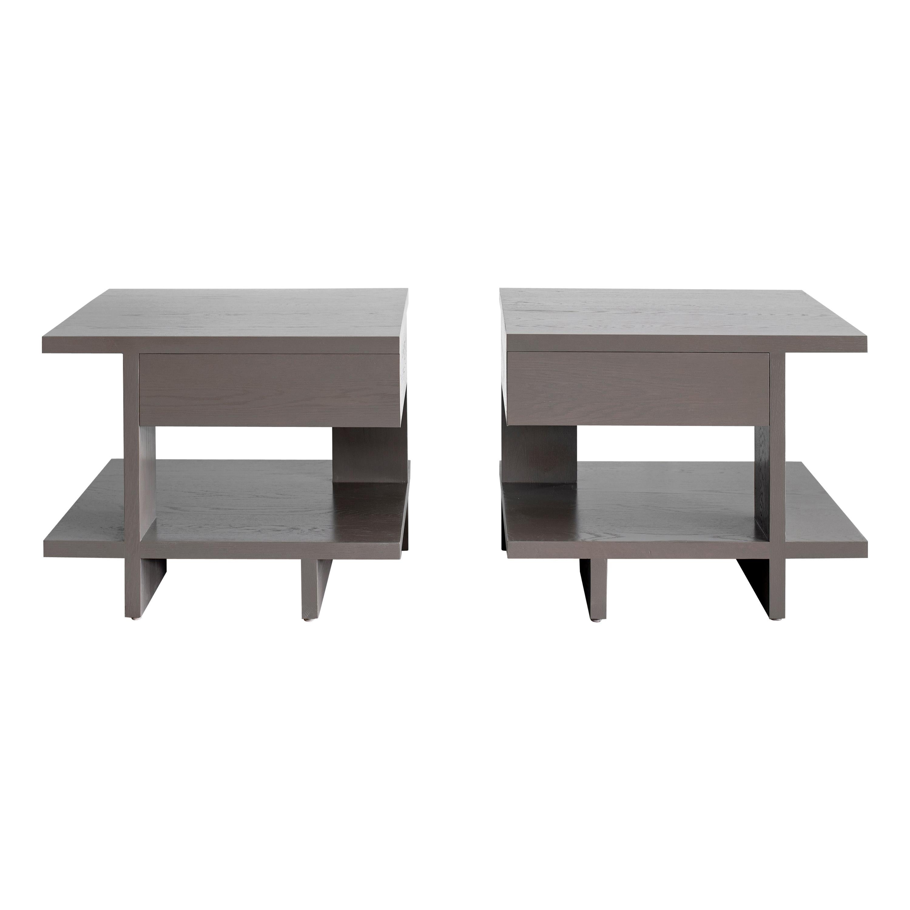 Fairfax End Tables by Orange, Los Angeles For Sale