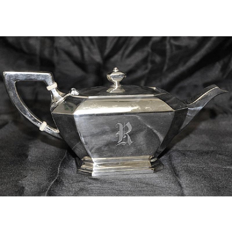 gorham silver tea set